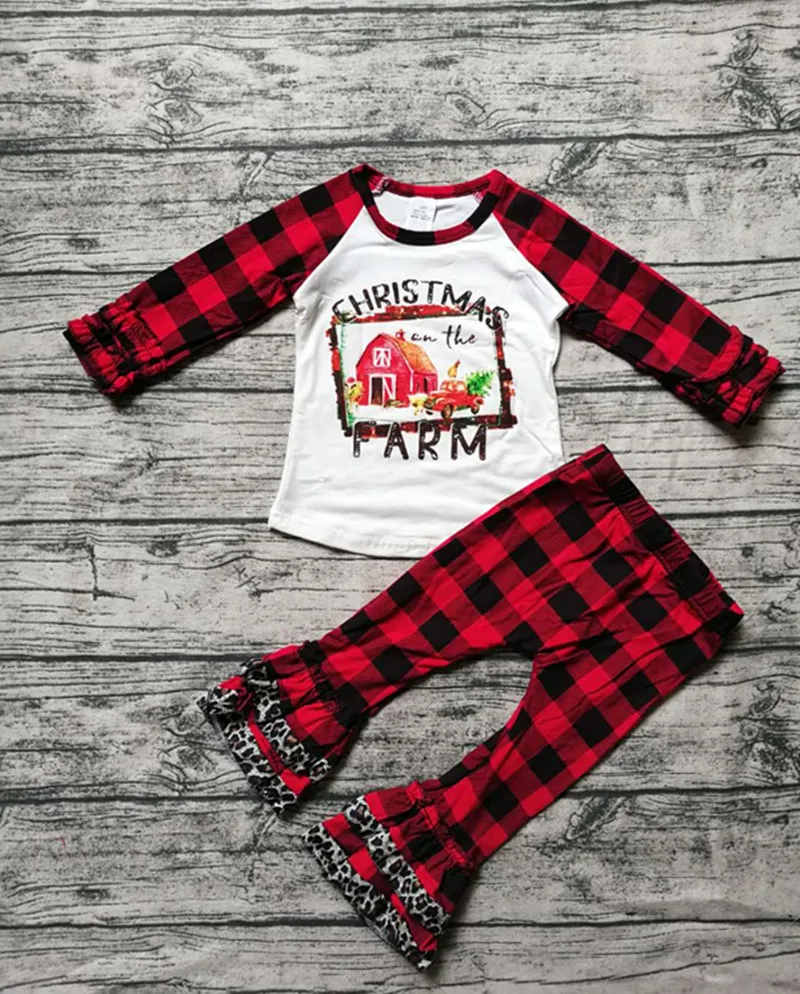 Merry Christmas Baby Girl Leopard Clothing Set Fall Autumn Kids Girl icing ruffle sleeve T-shirt 2pcs Outfit Boutique
Merry Christmas Baby Girl Leopard Clothing Set Fall Autumn Kids Girl icing ruffle sleeve T-shirt 2pcs Outfit Boutique
