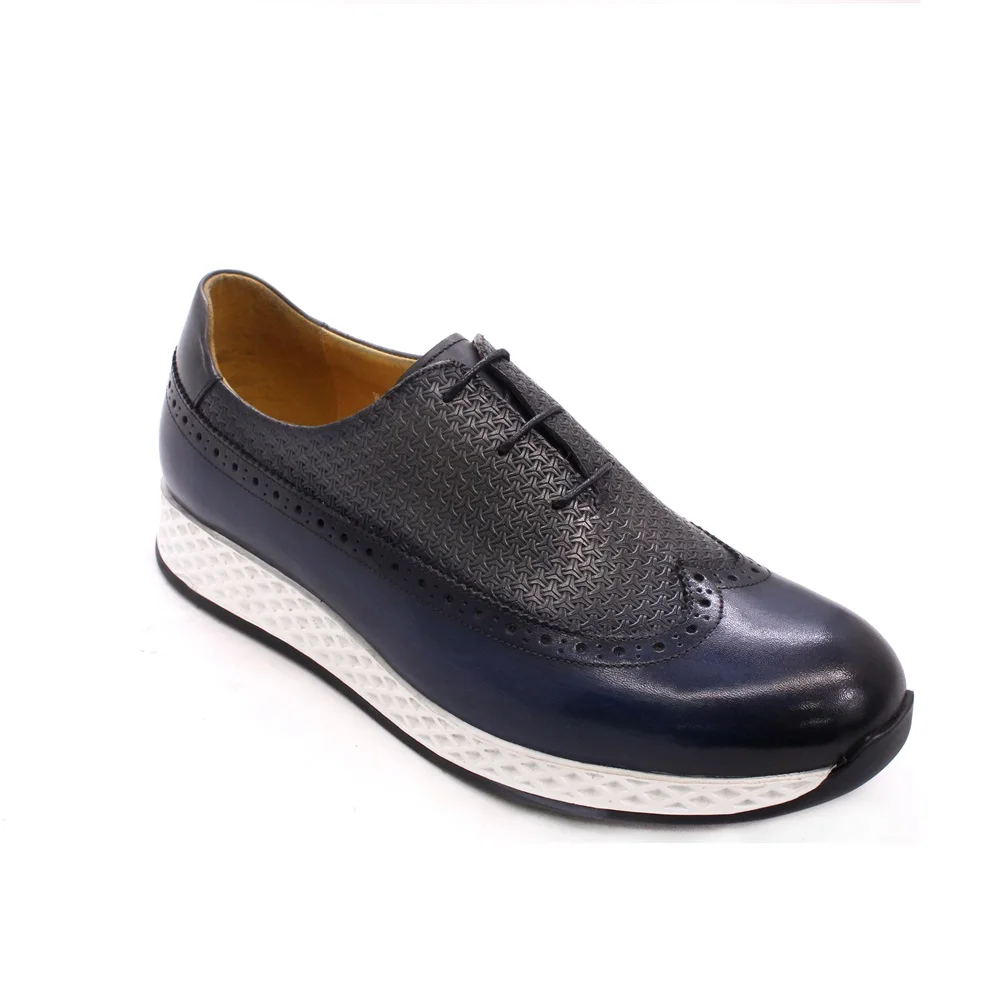Luxury Men Genuine Leather Lace-up Shoes Casual Business Dress Shoes Men For Wedding Party Office Fashion Shoes, Blue
Luxury Men Genuine Leather Lace-up Shoes Casual Business Dress Shoes Men For Wedding Party Office Fashion Shoes, Blue