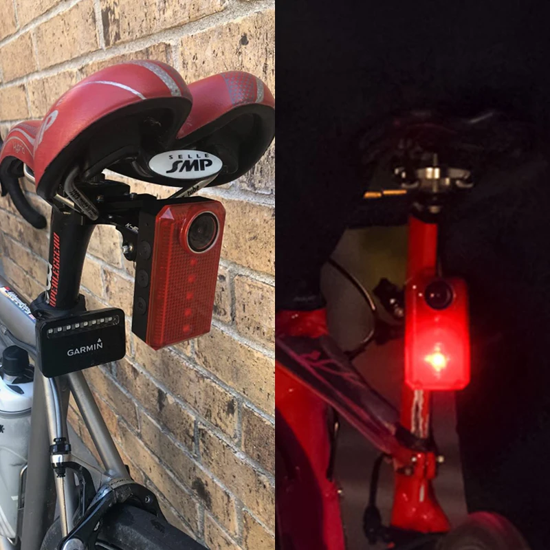 Battery Operated Bicycle Rear Cycling Flashlight Full HD Rear-View Bike Camera
Battery Operated Bicycle Rear Cycling Flashlight Full HD Rear-View Bike Camera