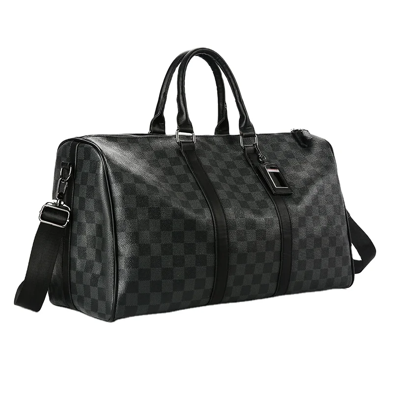 Travel bags for women and men, large capacity, short business trips, lattice handbags
Travel bags for women and men, large capacity, short business trips, lattice handbags