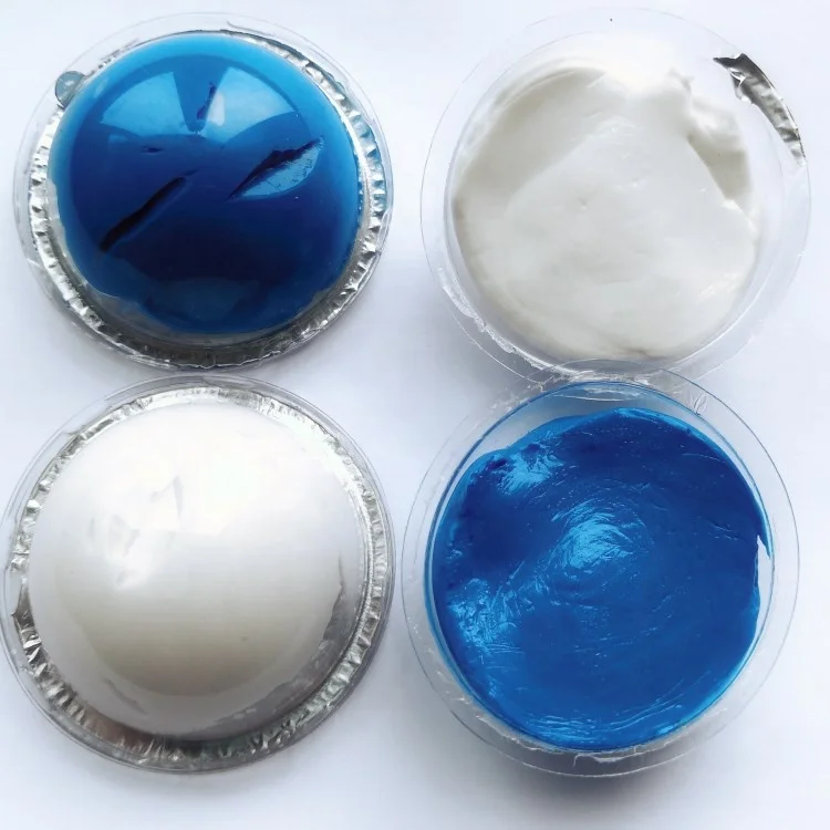 Chinese dental material silicone dental putty for free sample only, White+blue
Chinese dental material silicone dental putty for free sample only, White+blue