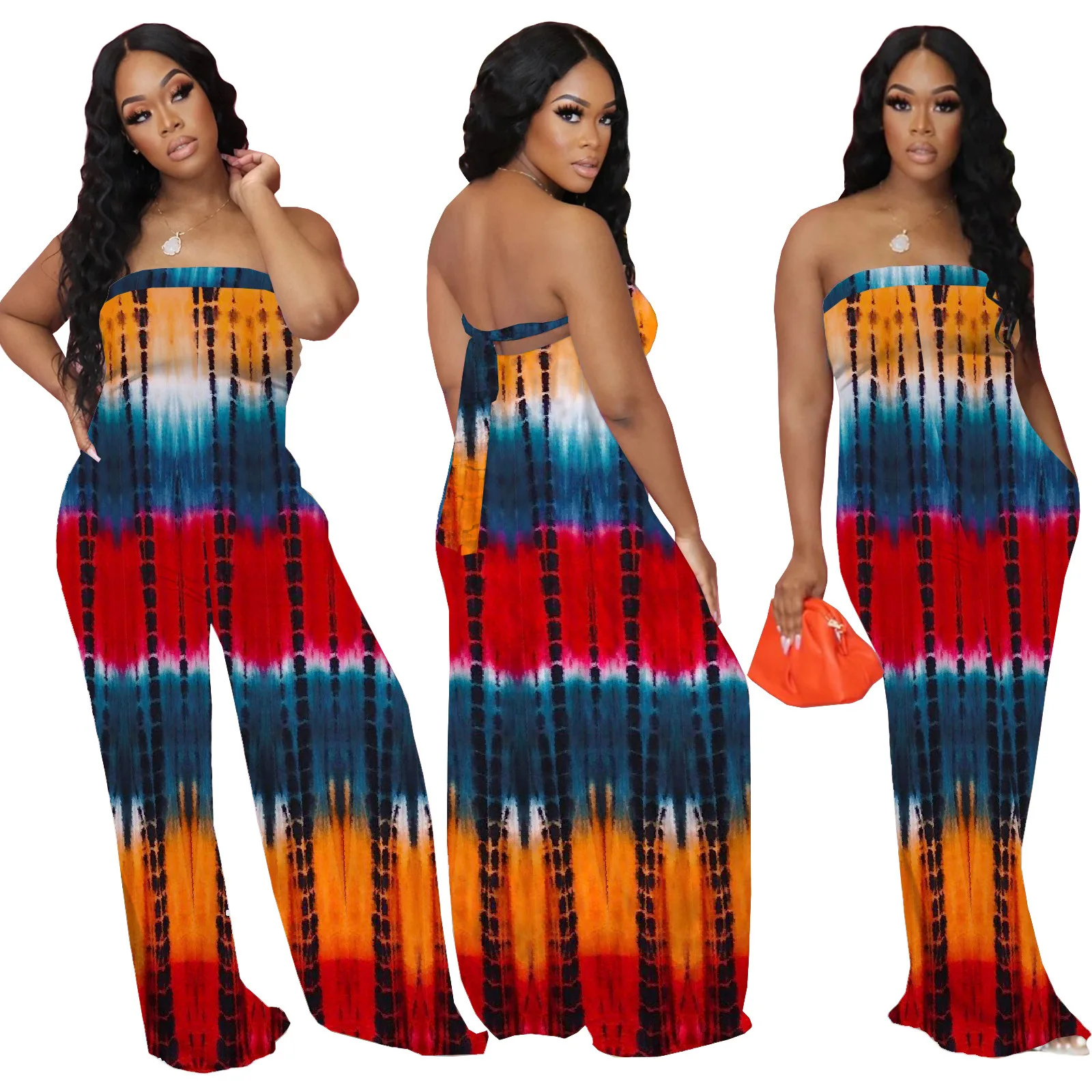 Hot sell knitting casual dresses with oem service Summer new arrival Tie-Dye print plus size loose long slip dress with pockets
Hot sell knitting casual dresses with oem service Summer new arrival Tie-Dye print plus size loose long slip dress with pockets