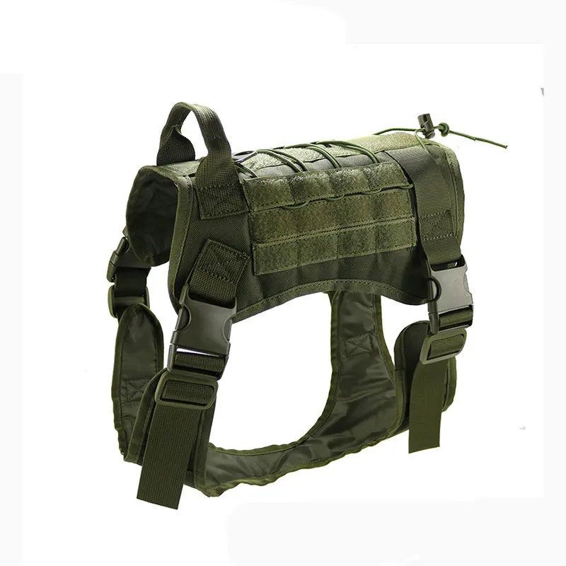 Adjustable Nylon Tactical Military Pet Dog Vest Outdoor Waterproof Pet Vest Hunting Mlooe System Training Dog Harness
Adjustable Nylon Tactical Military Pet Dog Vest Outdoor Waterproof Pet Vest Hunting Mlooe System Training Dog Harness