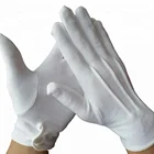 New product customized design cotton knitted parade gloves
