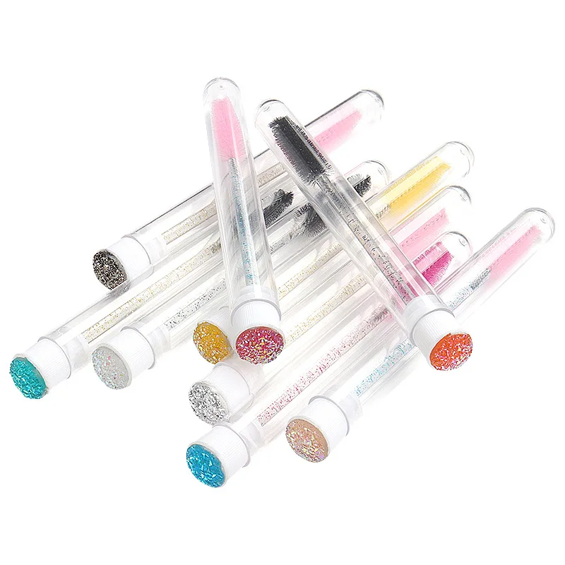 Customized mascara brush tube diamond disposable Transparent tube mascara brush with rhinestones spool pink mascara stick tube, Customized color
Customized mascara brush tube diamond disposable Transparent tube mascara brush with rhinestones spool pink mascara stick tube, Customized color