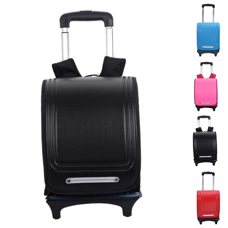 Twinkle 2021PU leather school kids bagpack bag trolley schoolbag with reflective straps
Twinkle 2021PU leather school kids bagpack bag trolley schoolbag with reflective straps