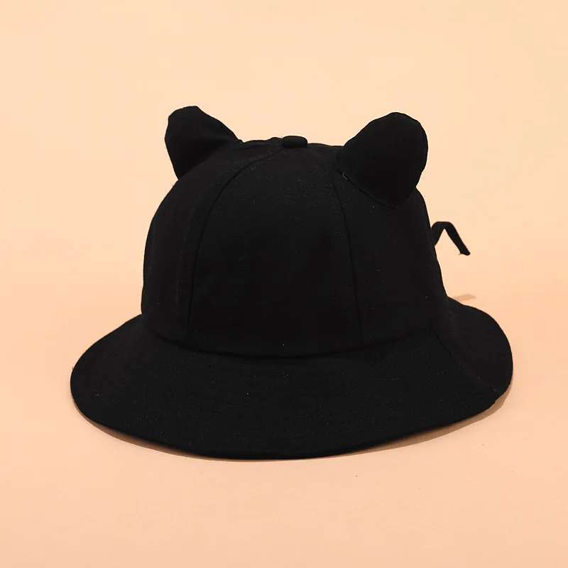 Free shipping wholesale cat ears cartoon cute sun visor cotton satin bucket hat for women, Many
Free shipping wholesale cat ears cartoon cute sun visor cotton satin bucket hat for women, Many