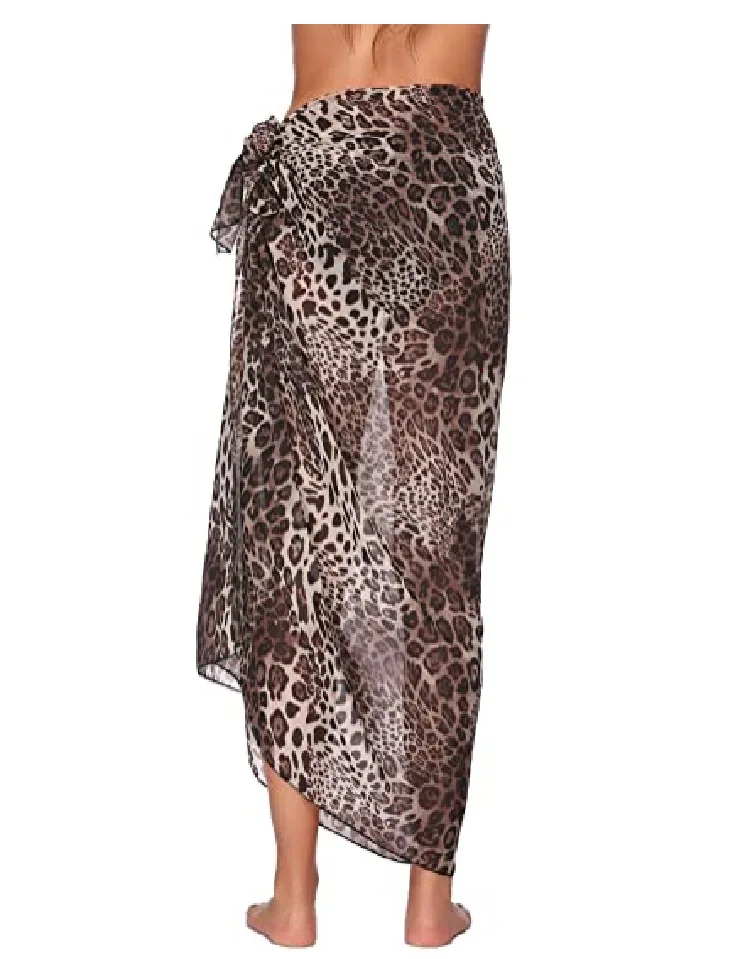 Women Beach Sarong Summer Leopard print Pareo Skirt bikini bathing suit cover ups sarongs in bulk
Women Beach Sarong Summer Leopard print Pareo Skirt bikini bathing suit cover ups sarongs in bulk