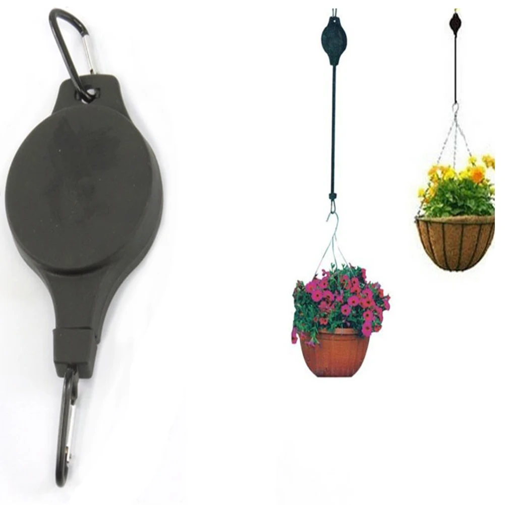 Flowerpot Plant Pot Hooks Holder Household Hanger Pull Down Flower Planter Telescopic Pulley Retractable Basket Chain Plastic, As photo
Flowerpot Plant Pot Hooks Holder Household Hanger Pull Down Flower Planter Telescopic Pulley Retractable Basket Chain Plastic, As photo