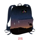 Hot style 100%cotton fabric College Girls Small School Backpack Bookbag laptop backpack bags