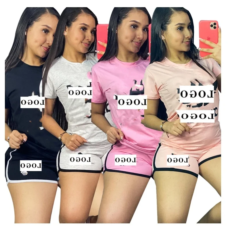 2021 summer fashion lady suitshort pants two piece with short sleeves Casual Girls' women Dresses plus size two piece set, Picture
2021 summer fashion lady suitshort pants two piece with short sleeves Casual Girls' women Dresses plus size two piece set, Picture