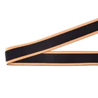 2019 new arrival color edge jacquard elastic band with biodegradable material for yoga boxer