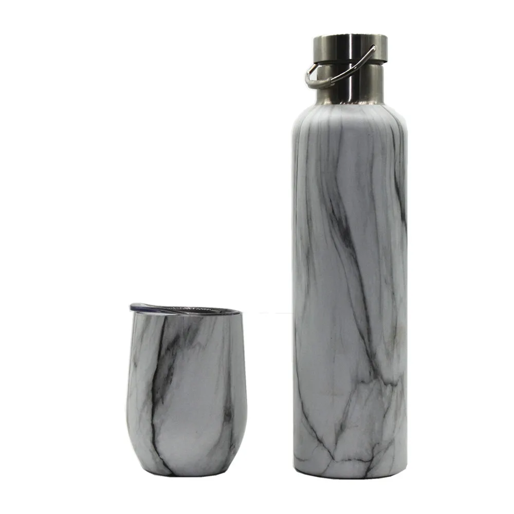 Double wall Stainless steel vacuum flask water bottle sports water bottle with handle lid custom logo, Customized color
Double wall Stainless steel vacuum flask water bottle sports water bottle with handle lid custom logo, Customized color
