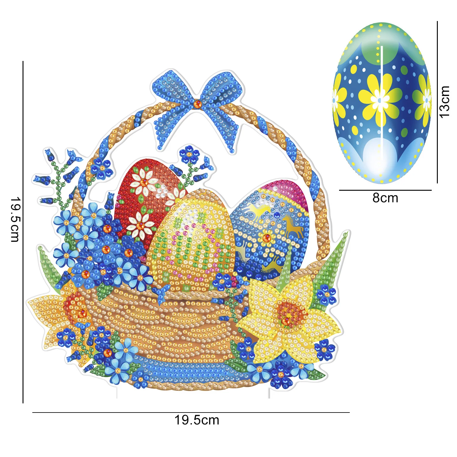 DIY Diamond Painting Desktop Ornaments Cartoon Animal Rabbit and Egg Rhinestone Embroidery Mosaic Home Decoration Crafts Gift
DIY Diamond Painting Desktop Ornaments Cartoon Animal Rabbit and Egg Rhinestone Embroidery Mosaic Home Decoration Crafts Gift