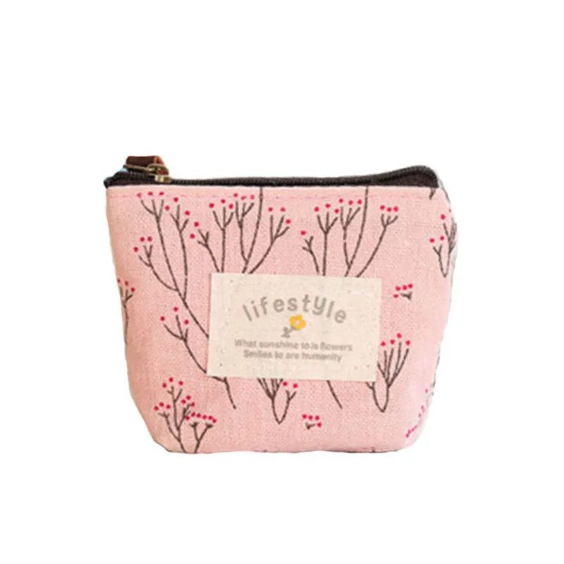 Fashion Pocket Size Zipper Wallet Korean Style Small Floral Cartoon Animal Portable Canvas Vintage Canvas Coin Purse, 12 colors
Fashion Pocket Size Zipper Wallet Korean Style Small Floral Cartoon Animal Portable Canvas Vintage Canvas Coin Purse, 12 colors