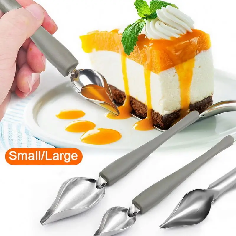 Creative Decor Spoon Drawing Decorating Spoon Culinary Drawing Decor Pencil for Kitchen Restaurant Cake Gastronomy Coffee Spoon, Silver
Creative Decor Spoon Drawing Decorating Spoon Culinary Drawing Decor Pencil for Kitchen Restaurant Cake Gastronomy Coffee Spoon, Silver