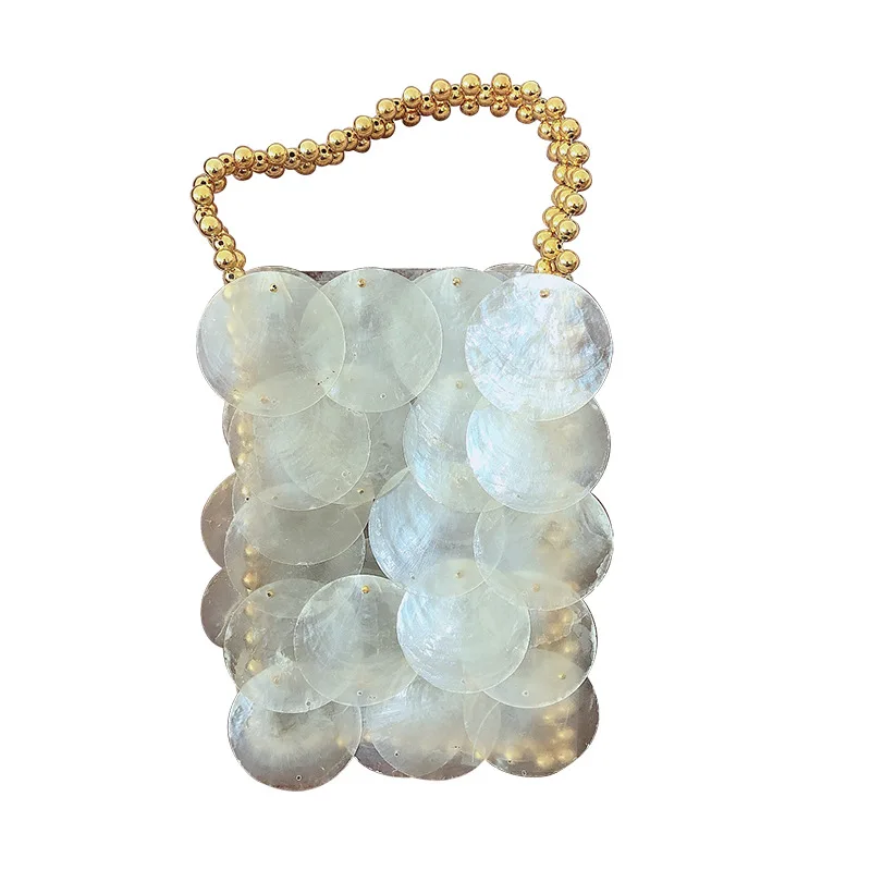 Handmade fairy prawn crackers bag shell sequined mobile phone bag Korean new women's handbag
Handmade fairy prawn crackers bag shell sequined mobile phone bag Korean new women's handbag