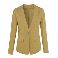 OEM factory long sleeve fashion design women new blazer women slim fit business suits
OEM factory long sleeve fashion design women new blazer women slim fit business suits