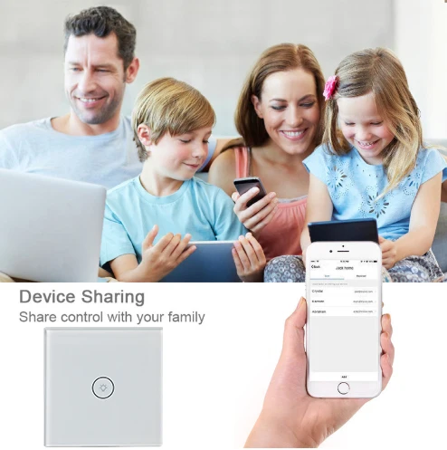 ANPU Zigbee Smart Led Dimmer Wall Touch Switch Wifi With Timing with CE ROHS - ANKUX.COM