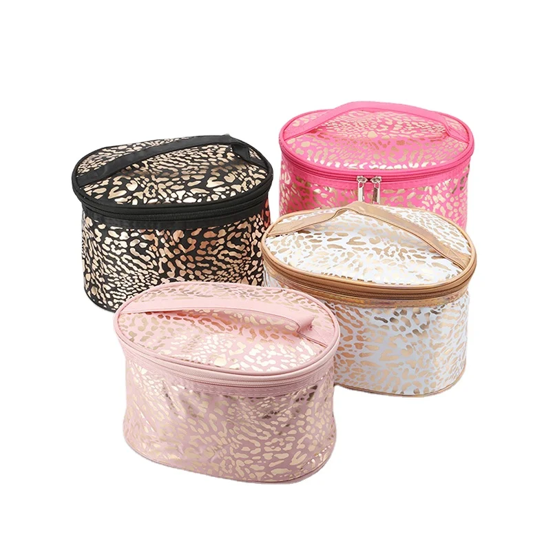 New Arrival Leopard Print Cosmetic Bag Barrel Makeup Bag Makeup Storage Bag, 4 colors
New Arrival Leopard Print Cosmetic Bag Barrel Makeup Bag Makeup Storage Bag, 4 colors