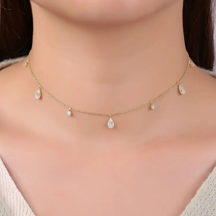 Valentine's Day brass crystal gold plated Copper chain necklaces Ladies jewelry pendant zodiac necklace
Valentine's Day brass crystal gold plated Copper chain necklaces Ladies jewelry pendant zodiac necklace