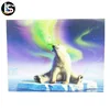 Cute Bear Lenticular 3D Stereo Pictures 3D Flip Polar Bear Image Customized