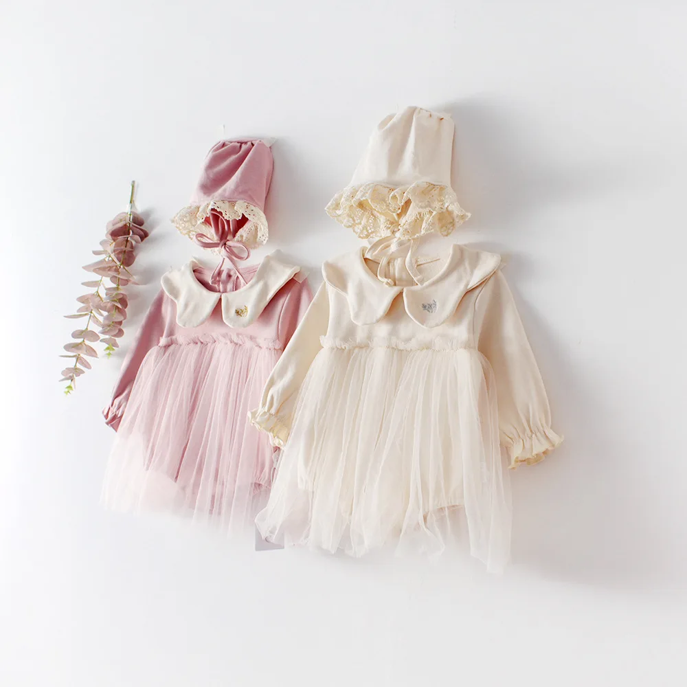 Flutter Sleeve Europe Style Layered Dress Baby Lace Casual Romper New Born Girl Baby Dresses With Hat
Flutter Sleeve Europe Style Layered Dress Baby Lace Casual Romper New Born Girl Baby Dresses With Hat