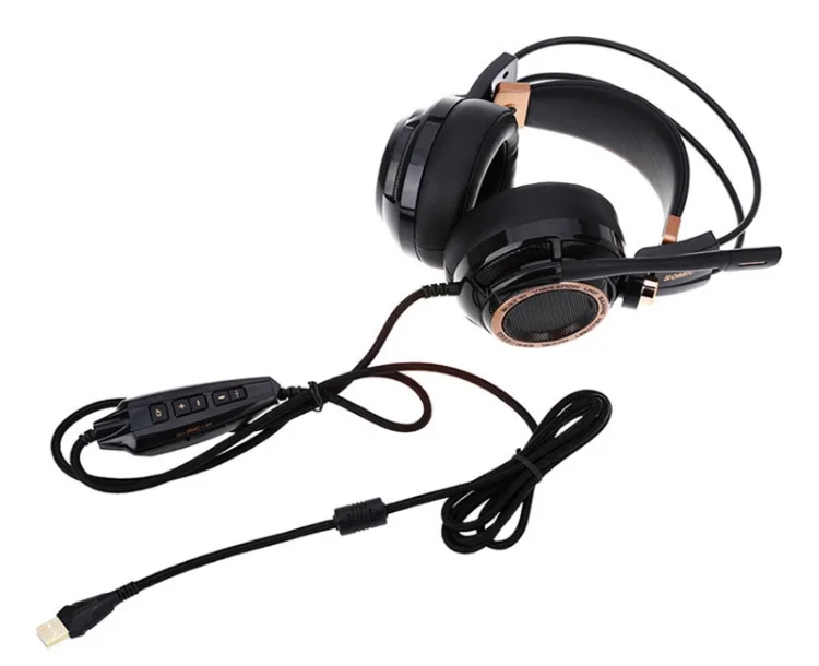 Somic G941 V7.1 multichannel technology earphone with high quality speaker, Black color
Somic G941 V7.1 multichannel technology earphone with high quality speaker, Black color