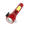 Safety Hammer Torch 10W 450 Lumens Waterproof LED Torch Flashlight Rechargeable for Self Defense