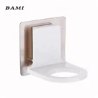 Practical Wall Paste Style Bathroom Storage Rack Shower Gel Bottle Holder