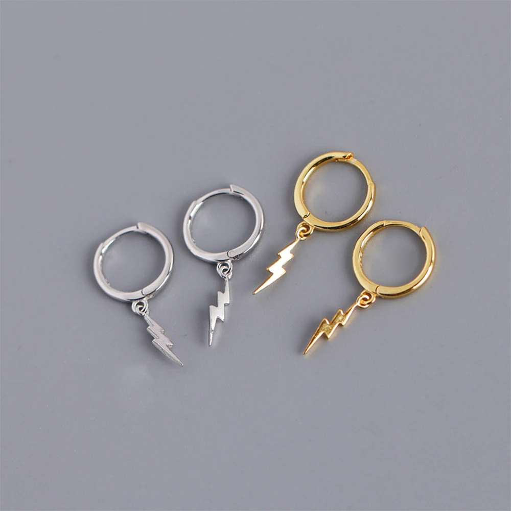 New Fashion 18k Gold Plated Jewelry Lightning Drop Earrings 925 Sterling Silver Hoop Earrings For 2021 Women
New Fashion 18k Gold Plated Jewelry Lightning Drop Earrings 925 Sterling Silver Hoop Earrings For 2021 Women