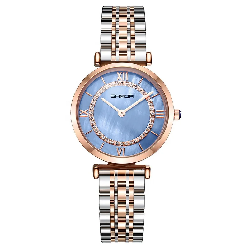 2020 New Design Stainless Steel Band Alloy Case Ladies Fashion Movt Quartz Wrist Watch For Women, Grey/white/gold
2020 New Design Stainless Steel Band Alloy Case Ladies Fashion Movt Quartz Wrist Watch For Women, Grey/white/gold