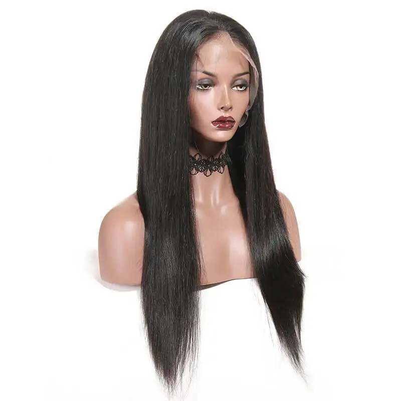 Natural Color Swiss Lace Straight Wig For Black Women 100% Human Hair Lace Front Wig
Natural Color Swiss Lace Straight Wig For Black Women 100% Human Hair Lace Front Wig