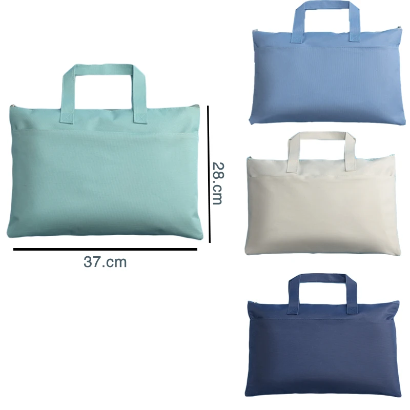 Ready to ship Portable file bag with large capacity Student conference zipper bag handbag
Ready to ship Portable file bag with large capacity Student conference zipper bag handbag