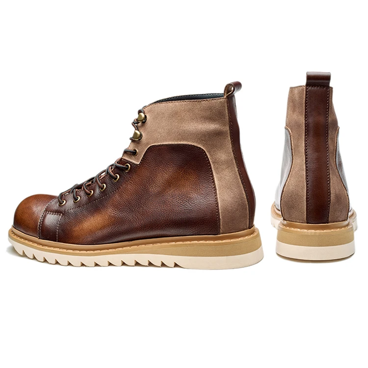 Hot Selling Modern Design Fashion Trend Roman Boots Men's Leather Boots, Brown
Hot Selling Modern Design Fashion Trend Roman Boots Men's Leather Boots, Brown