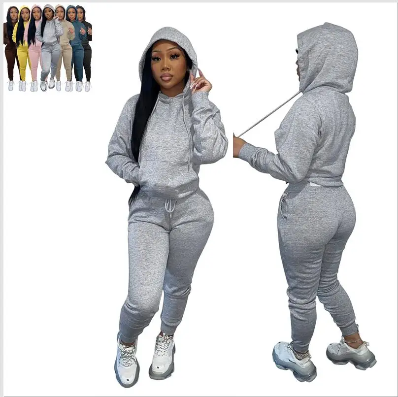 CHS0009W Wholesale casual loose sexy vest sling trousers fall women clothes sweatpants and hoodie set two piece set suit
CHS0009W Wholesale casual loose sexy vest sling trousers fall women clothes sweatpants and hoodie set two piece set suit