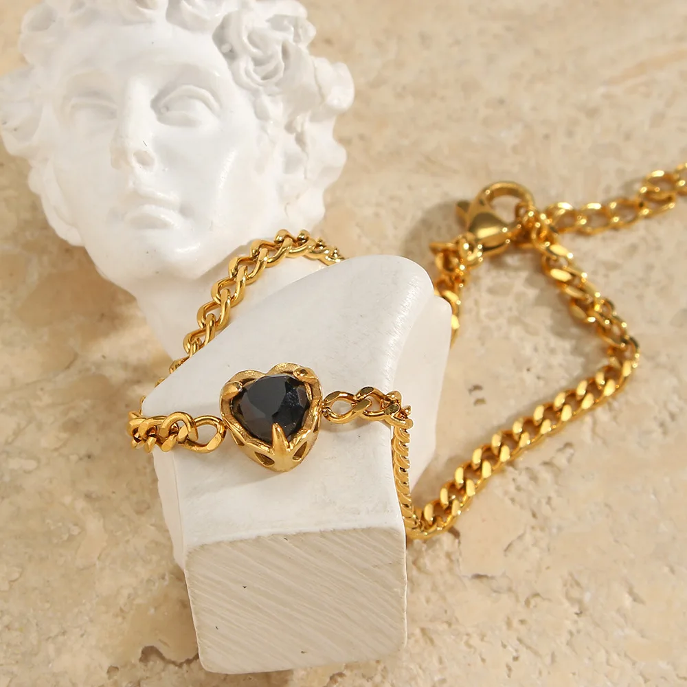 2024 fashion hand jewelry ins light luxury simple fashion heart-shaped zircon pendant bracelet female wholesale
2024 fashion hand jewelry ins light luxury simple fashion heart-shaped zircon pendant bracelet female wholesale