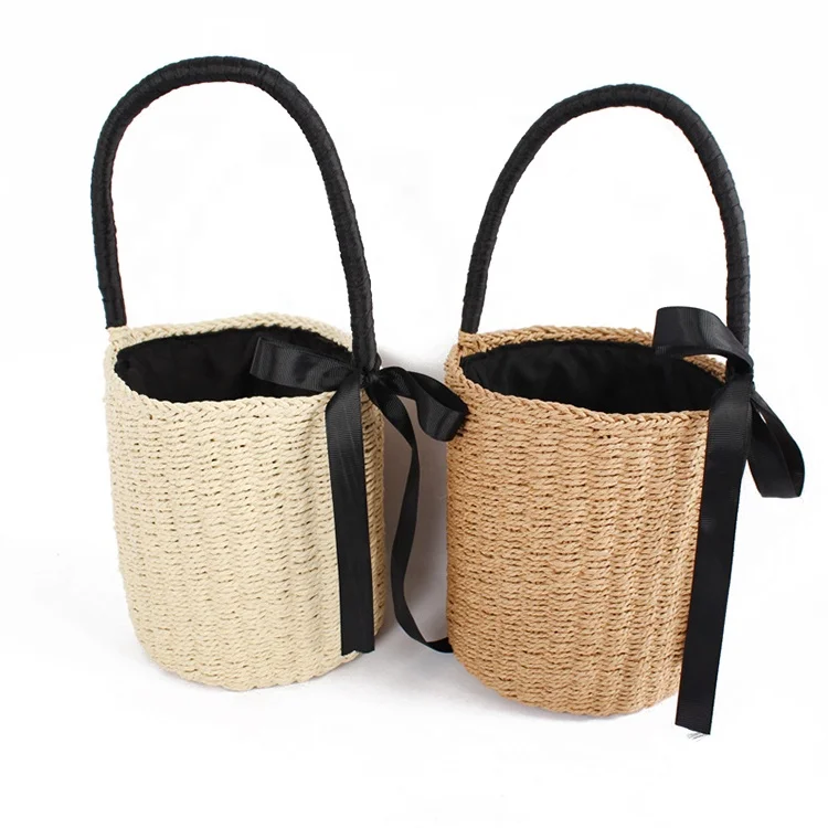 2021 Japanese New Straw Beach Bag with Ribbon, Brwon /cream-color or custom straw beach bag
2021 Japanese New Straw Beach Bag with Ribbon, Brwon /cream-color or custom straw beach bag