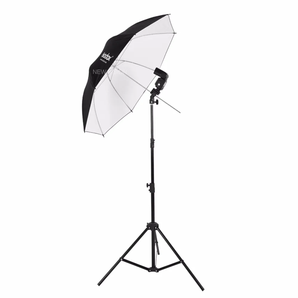 B Type Flash Hot Shoe Adapter Trigger Umbrella Holder Swivel Light Stand Bracket