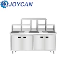 Hot Sale Stainless steel Bubble Tea Booth Counter Coffee shop counter Coffee equipment table