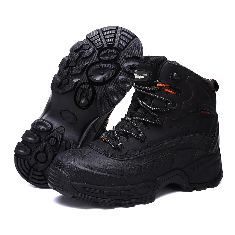 Protective Steel Toe Safety Shoes Industrial Waterproof Anti Slip Work Boots Men's Leather Working Mens Safety Shoe With Steel, Brown
Protective Steel Toe Safety Shoes Industrial Waterproof Anti Slip Work Boots Men's Leather Working Mens Safety Shoe With Steel, Brown
