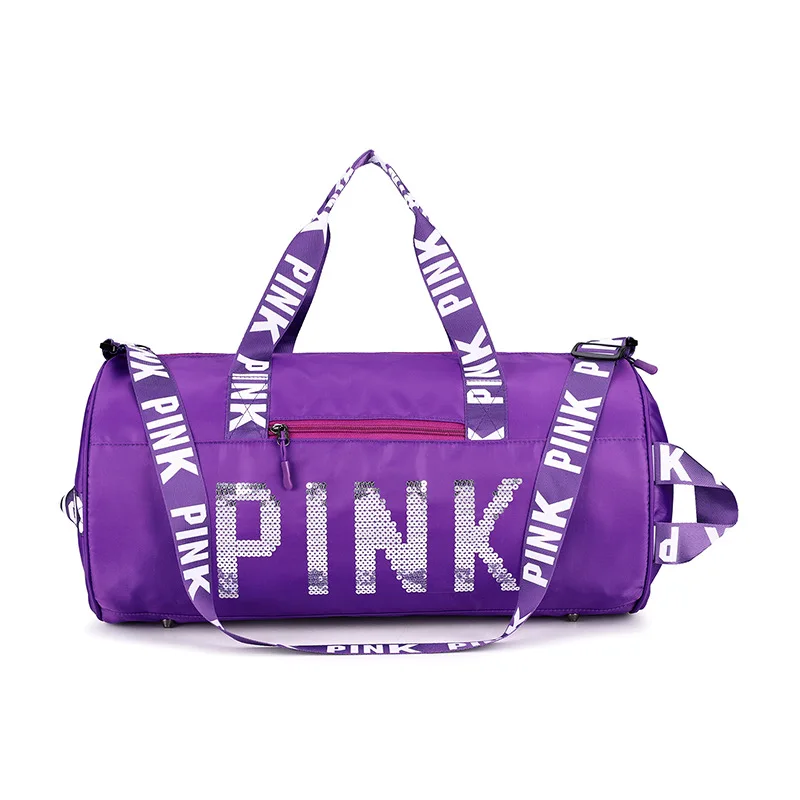 Pink Bags Duffle Overnight Bag Women Sequins Pink Gym Yoga Outdoor Nylon Travel Bags Ladies
Pink Bags Duffle Overnight Bag Women Sequins Pink Gym Yoga Outdoor Nylon Travel Bags Ladies