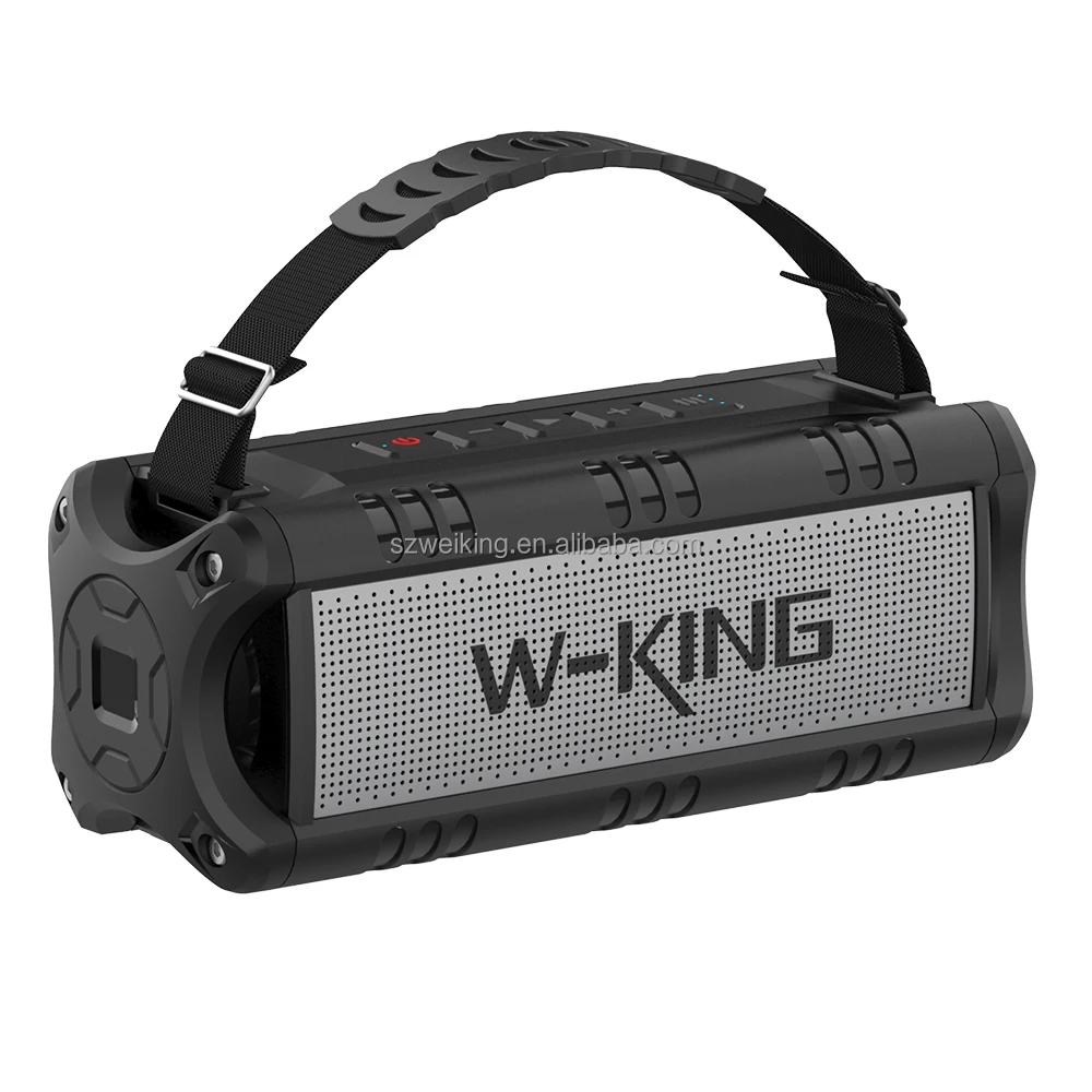 Original W-KING D8 mini outdoor waterproof Bluetooth wireless boombox speaker wooder support TWS and handsfree and TF card func
Original W-KING D8 mini outdoor waterproof Bluetooth wireless boombox speaker wooder support TWS and handsfree and TF card func