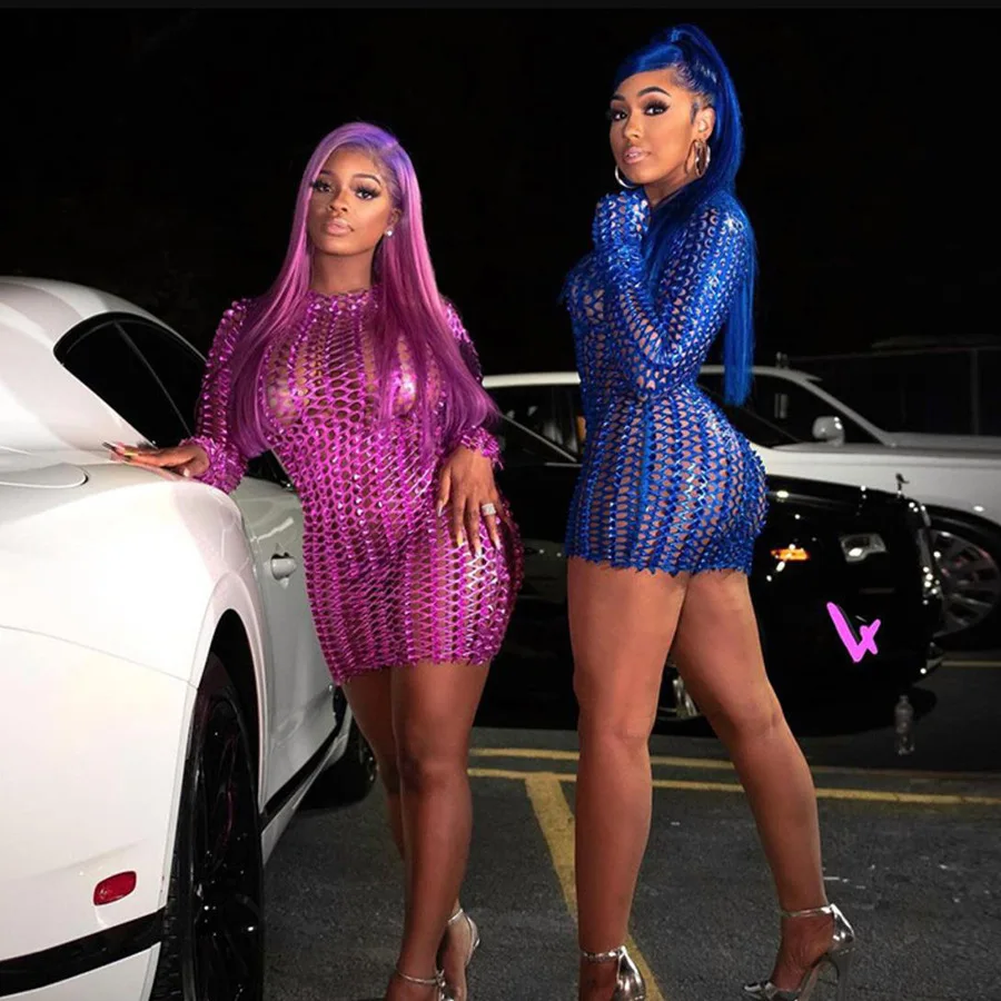 women solid color spring long sleeve hollow out women lady dress see through bodycon club wear sexy dress, Custom choose
women solid color spring long sleeve hollow out women lady dress see through bodycon club wear sexy dress, Custom choose