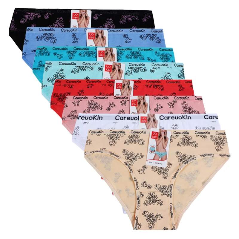 UOKON Brand Plus Size Cotton Comfortable Breathable Underwear women's panties, 8 colors
UOKON Brand Plus Size Cotton Comfortable Breathable Underwear women's panties, 8 colors