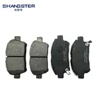 Front ceramics brakes and brake pads for TOYOTA