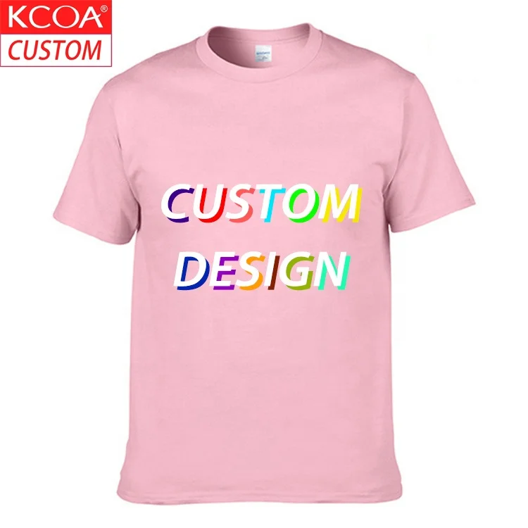 KCOA Wholesale Personalized Men Plus Size 100% Cotton Custom Screen Printed T-shirts
KCOA Wholesale Personalized Men Plus Size 100% Cotton Custom Screen Printed T-shirts