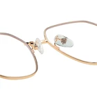 Irregular metal frame sunglasses Student reading glasses new plain glasses 81005 Campus juvenile glasses frame