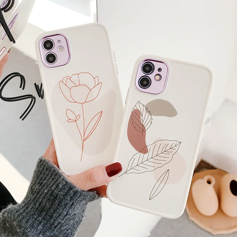 For iPhone 12 11 Pro Max Mini Vintage Flower Leaves Phone Case For iPhone X XR XS Max 7 8 Plus Soft Camera Protection Back Cover
For iPhone 12 11 Pro Max Mini Vintage Flower Leaves Phone Case For iPhone X XR XS Max 7 8 Plus Soft Camera Protection Back Cover