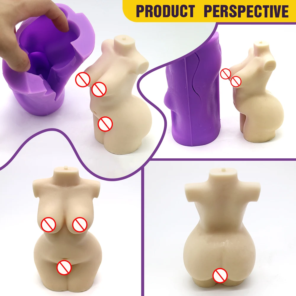 LOVE'N LV279B large size silicone manikin mould women body Art molder human torso plump female candle mold for candle making
LOVE'N LV279B large size silicone manikin mould women body Art molder human torso plump female candle mold for candle making